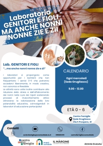 Nov-Gen 2024 - Locandina Trimestrale LAB Mammapapà_Il Margine