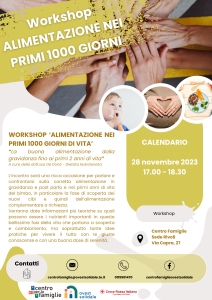 Nov-Gen 2024 - Locandina Trimestrale Workshop Alimentazione1000giorni_CRI