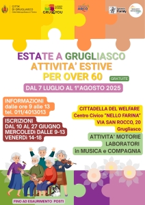 Locandina 2 Attività estive over60