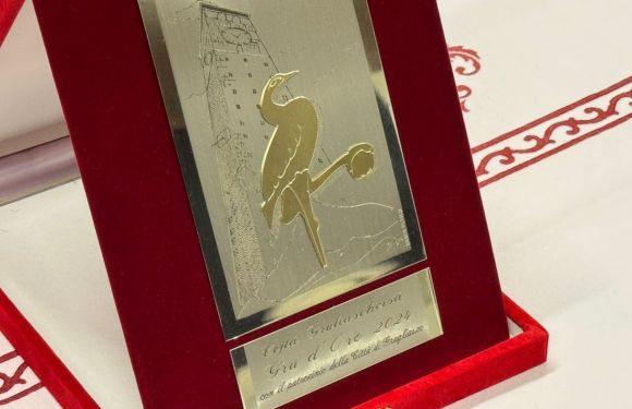 VINCE LA GRU D’ORO 2024 L’USD PRO GRUGLIASCO - LA CERIMONIA DI PREMIAZIONE AL PADIGLIONE LA NAVE AL PARCO LE SERRE ORGANIZZATA IERI SERA DALLA COJTÀ GRULIASCHEISA